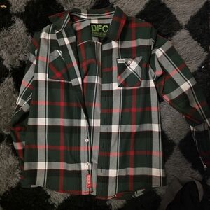 DIXXON Classic Plaid Button Down Shirt